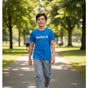 Hurley Vibrant Blue Kids swetpants